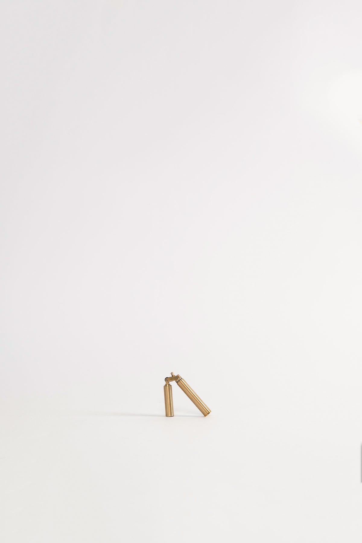 Minimalist golden lighter