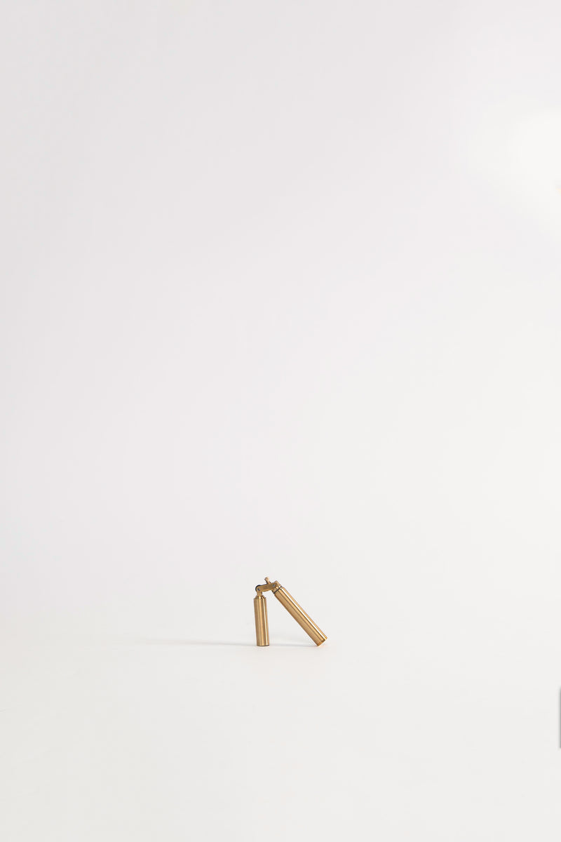 Minimalist golden lighter